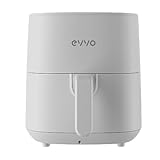 EVVO Freidora sin aceite Tasty Fryer - 6 litros, 1700W, Tecnología Dual Cyclone, Multifunción, hasta 200º(Capacidad: 6 litros)