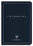 Clairefontaine Triomphe PLATINUM 37120C Collection - Cuaderno (14,8 x 21 cm), color azul