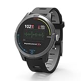 PRIXTON – Reloj Inteligente Smartwatch para Android e iOS con Electrocardiograma, Presión en Sangre, Pulsometro, Resistente a Salpicaduras, Pulsera de Actividad para Hombre y Mujer | SWB28