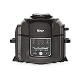 Ninja Foodi [OP300EU] Olla a presión y Freidora de aire, 6 litros, Negro y Gris
